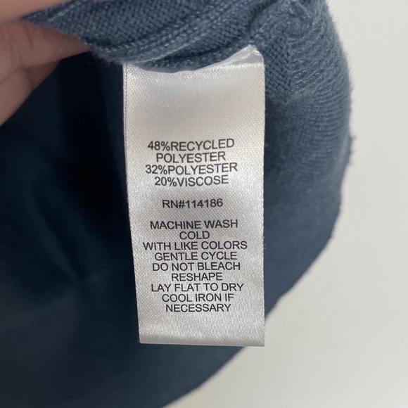 Blue Polo with White Accents - Picture 5 of 7